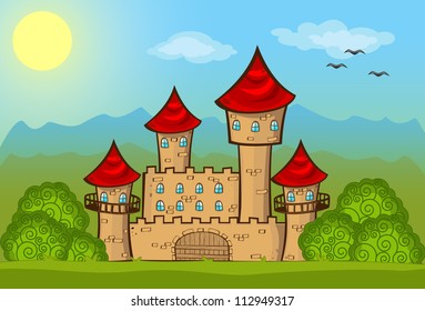 Fairy tale castle