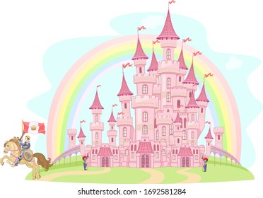 Fairy Tale castle. Air Castle