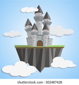 Fairy Tale Castle Hangs in Sky