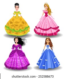 fairy tale doll princesses