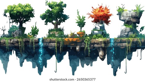 Ambiente Florestal de Contos de Fadas 2d