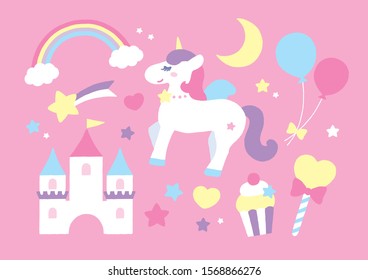 fairy tale girly cute objects