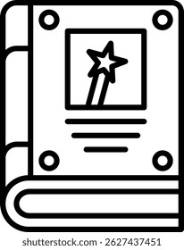 Fairy Tale Novo Vetor de Design de Ícone Criativo