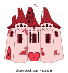 Fairy tale princess castle