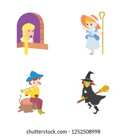 Fairy Tale vector icons