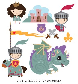 Fairy tale vector illustration