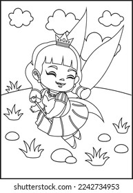 Fairy Tales Coloring Pages for Kids