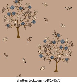 Fairy tree and leaves