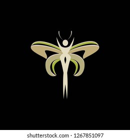 fairy vector logo