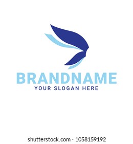 Fairy Wing Logo Icon, Vector