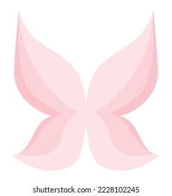 fairy wings design over white