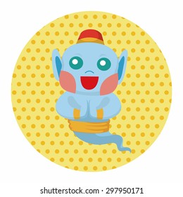 fairytale Aladdin story theme elements