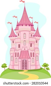 FairyTale castle. Air-Castle
