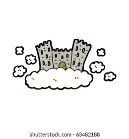 Märchenschloss-Cartoon