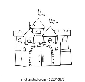 Fairytale Castle Doodle