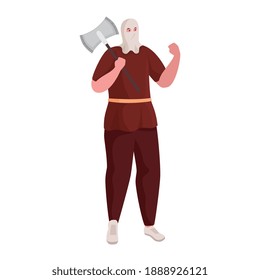 Fairytale executioner cartoon design, Fantasy magic and medieval theme Vector illustration