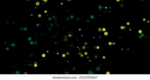 Märchenhafte grüne Polka Punkt Hintergrund Material