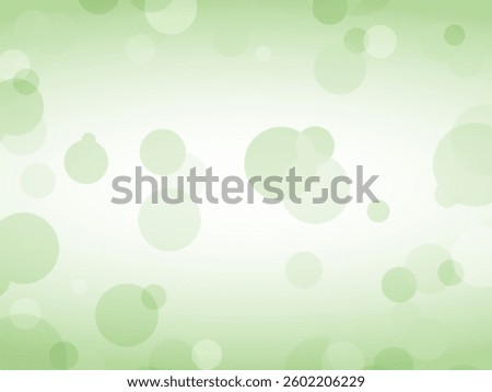 Fairytale light green polka dot background material