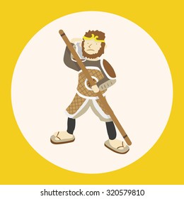 fairytale Monkey King theme elements