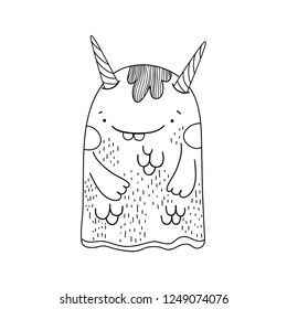 fairytale monster character icon
