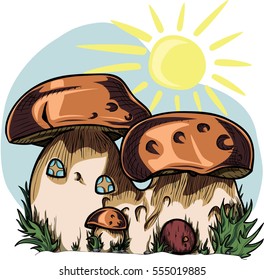 fairytale mushrooms