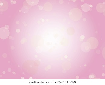 Märchenhafte Polka Punkt Hintergrund Material_hellrosa