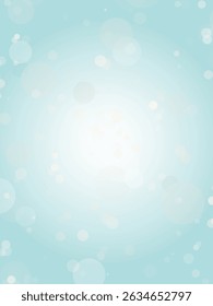 Fairytale polka dot background material_light blue