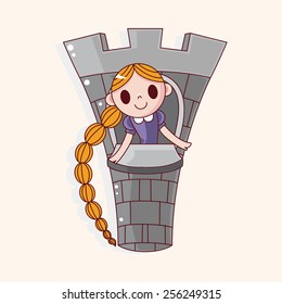fairytale princess theme elements
