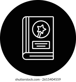Fairytale vector icon. Can be used for printing, mobile and web applications.