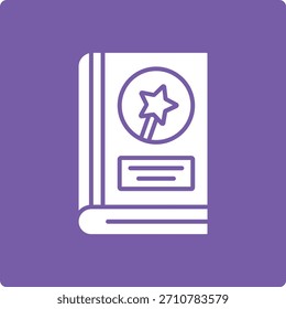 Ícone de vetor de conto de fadas. Pode ser usado para impressão, aplicativos móveis e da Web.