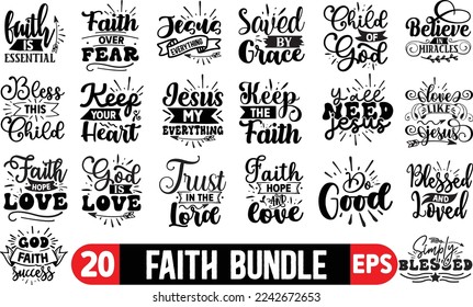 Faith Bundle , Faith SVG Bundle