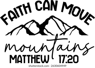 Fé pode mover montanhas, Jesus design