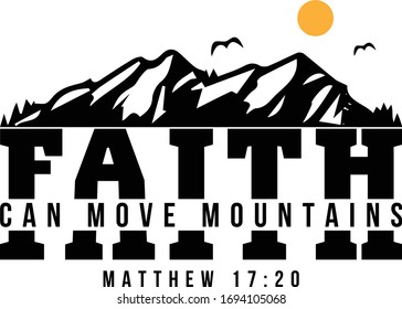 Faith Can move Mountains - Matthew 1720