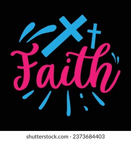 Faith - Easter vector design