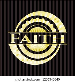Faith gold badge