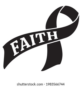 faith logo inspirational positive quotes, motivational, typography, lettering design