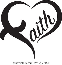 Faith open heart valentain eps