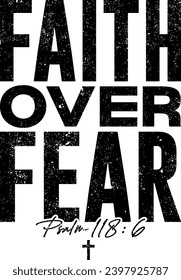 faith over fear tshirt design, jesus t shirt design, Christian t shirt design,