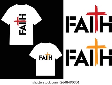 Geloof t-shirts, geloof t-shirts, christelijke t-shirts, christelijke shirts ontwerp, geloof typografie, 