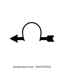 Fake arrow bandana icon to make it look like the head is stuck with an arrow