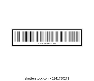 fake barcode label vector template, EAN-13, EAN-8, Code 39, Code 128, GS1-128, Codabar, ITF-14 dummy barcodes for use mockup products, dummy sticker, online mobile app presentation, QR code sign