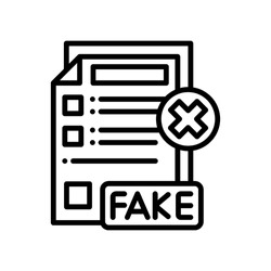 False Icon Svg