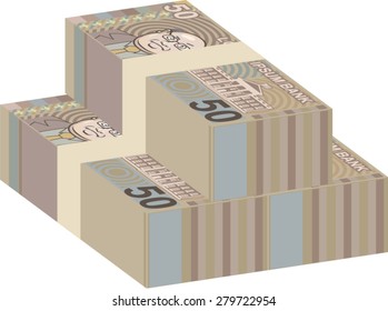Fake money stacks 
