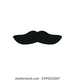 Fake mustache icon represents classic disguise humor, perfect for April Fool's Day designs, prank-themed content, comedy events, and playful illustrations.