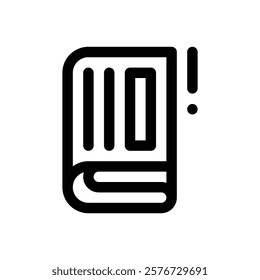 Fake news. Editable stroke vector icon.
