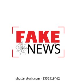 Fake News logo vector