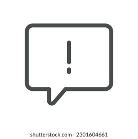 Fake news related icon outline and linear vector.
