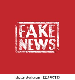 Fake News Rubber Stamp.grunge rubber stamp Fake News Rubber Stamp.grunge rubber stamp