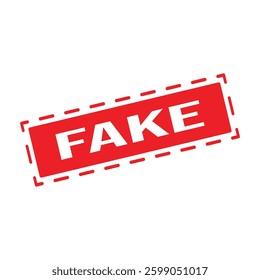 FAKE OFFERS Rubber Stamp Set Vector