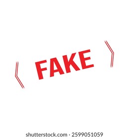FAKE OFFERS Rubber Stamp Set Vector